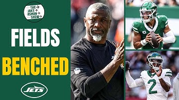 Reacting to Jets HC Aaron Glenn Benching Justin Fields for Tyrod Taylor!