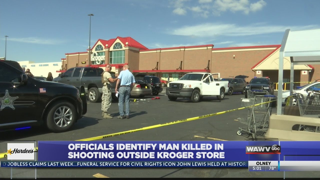 Officials identify man killed in shooting outside kroger store - YouTube