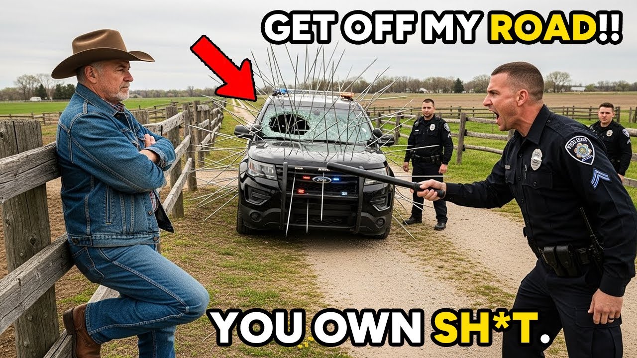 Fake HOA’s cops Kept Driving Through My Ranch After I Refused to Sell—So I Installed Steel Bollards