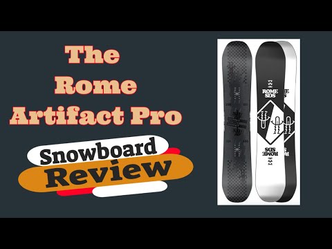 The 2023 Rome Artifact Pro Snowboard Review - YouTube