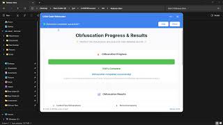 demo gui-LLVM Obfuscation