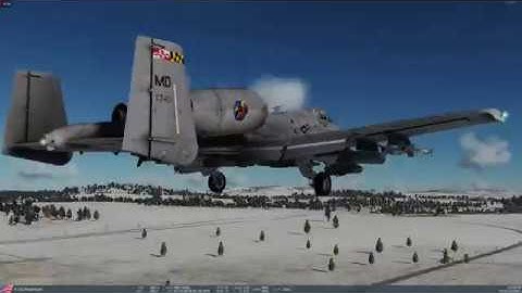 A-10C Warthog Takeoff And Landing - DCS World