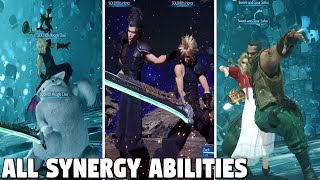 Final Fantasy 7 Rebirth - ALL Synergy Abilities