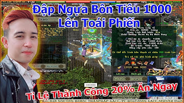 Đập Ngựa Bôn Tiêu 1000 Lên Toái Phiến Kháng Tất Cả Cái Kết Ăn Ngay Đã Được AD Đổi | Duy Khải Gaming
