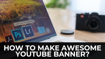 How to Make a YouTube Banner/Channel Art In Photoshop | CS6/CC