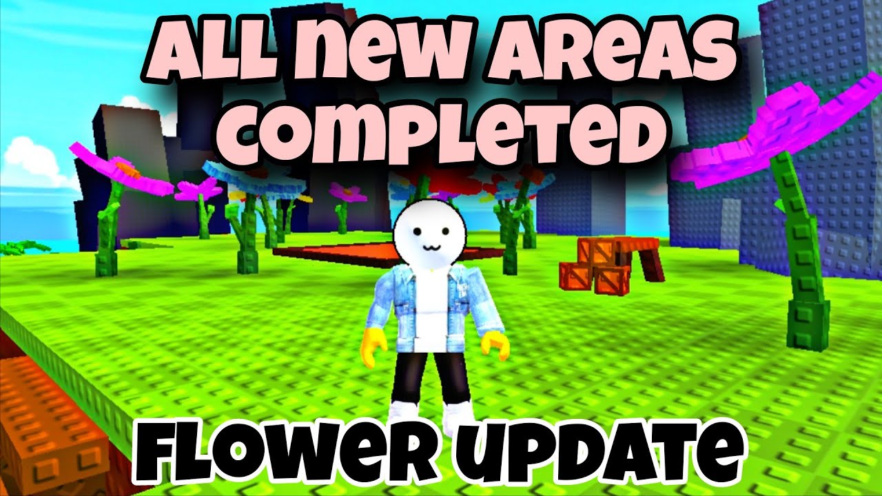All New Areas COMPLETED in Build An Island Flower  Update | Roblox