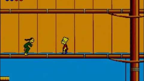 The Simpsons Bart vs The World  ~ Sega Master System Mark III