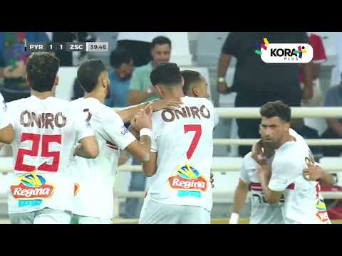 سيف الدين الجزيري يسجل هدف التعادل لـ الزمالك أمام بيراميدز كأس السوبر المصري 2024