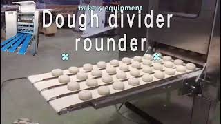 Full automatic 4 rows dough divider rounder,