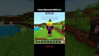 Funny moments in Minecraft with brother 😂 #minecraft #viralminecraft #minecraftshorts #funny #bro
