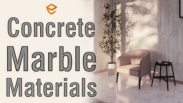 Super Realistic Concrete and Marble Materials in Enscape 3.5