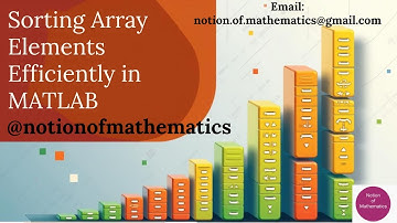 Sort Your Arrays the Easy Way (MATLAB)