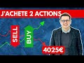 Je vends 2 actions pour en acheter 2 autres bourse 2024