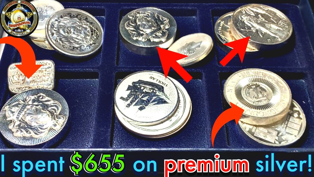 I spent 655 on premium silver! Local coin shop purchase! YouTube