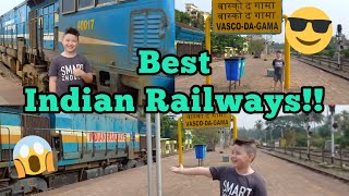 South African Foreigners Experiencing the Best Indian Railways from Vasco da Gama Goa | Travel Vlog