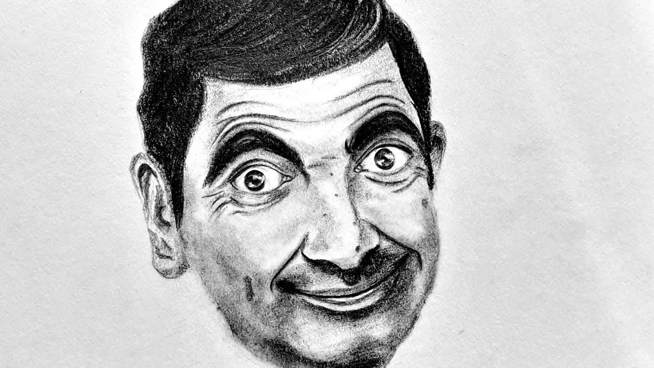 Funny Face Portrait | How to Draw | Step By Step | - YouTube