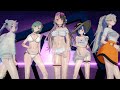 【MMD/ぶいすぽ】KARA - STEP【橘ひなの、紡木こかげ、八雲べに、兎咲ミミ、小森めと】
