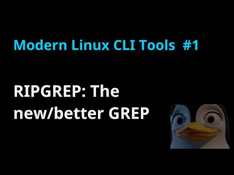 Modern Linux CLI Tools #1: RIPGREP (the new GREP)
