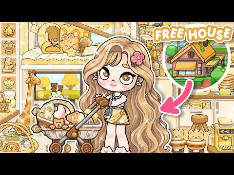 I Built a FREE Small Yellow House! 💛 (So Cute!) | Avatar World | Pazu