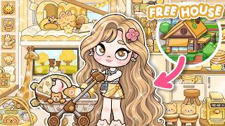 I Built a FREE Small Yellow House! 💛 (So Cute!) | Avatar World | Pazu screenshot 2