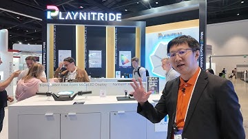 PlayNitride at Display Week 2025 Transparent MicroLED TFT, AR Waveguides, 10,000 Nits Brightness
