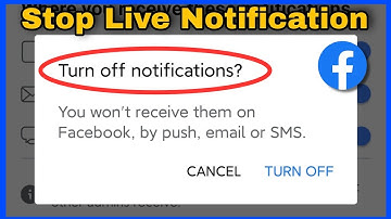 How to Turn Off Facebook Live Notifications || How to Turn Off Live Notifications on Facebook