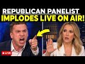 Tense Interview Goes OFF THE RAILS After Republican Panelist Explodes Live!