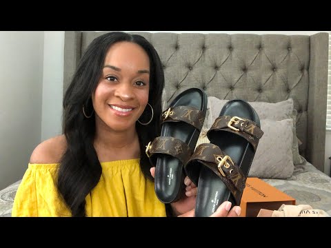 Louis Vuitton Bom Dia Flat Mule FULL REVIEW(why I choose this over the  chanel dad sandals?) 