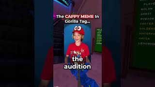 Cappy Audition MEME In Gorilla Tag 😂  #gorillatag #funny #vr #shorts #gorillatagvr #gtag #fyp #cappy