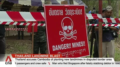 Thai PM halts peace declaration with Cambodia after 4 soldiers injured in landmine blast