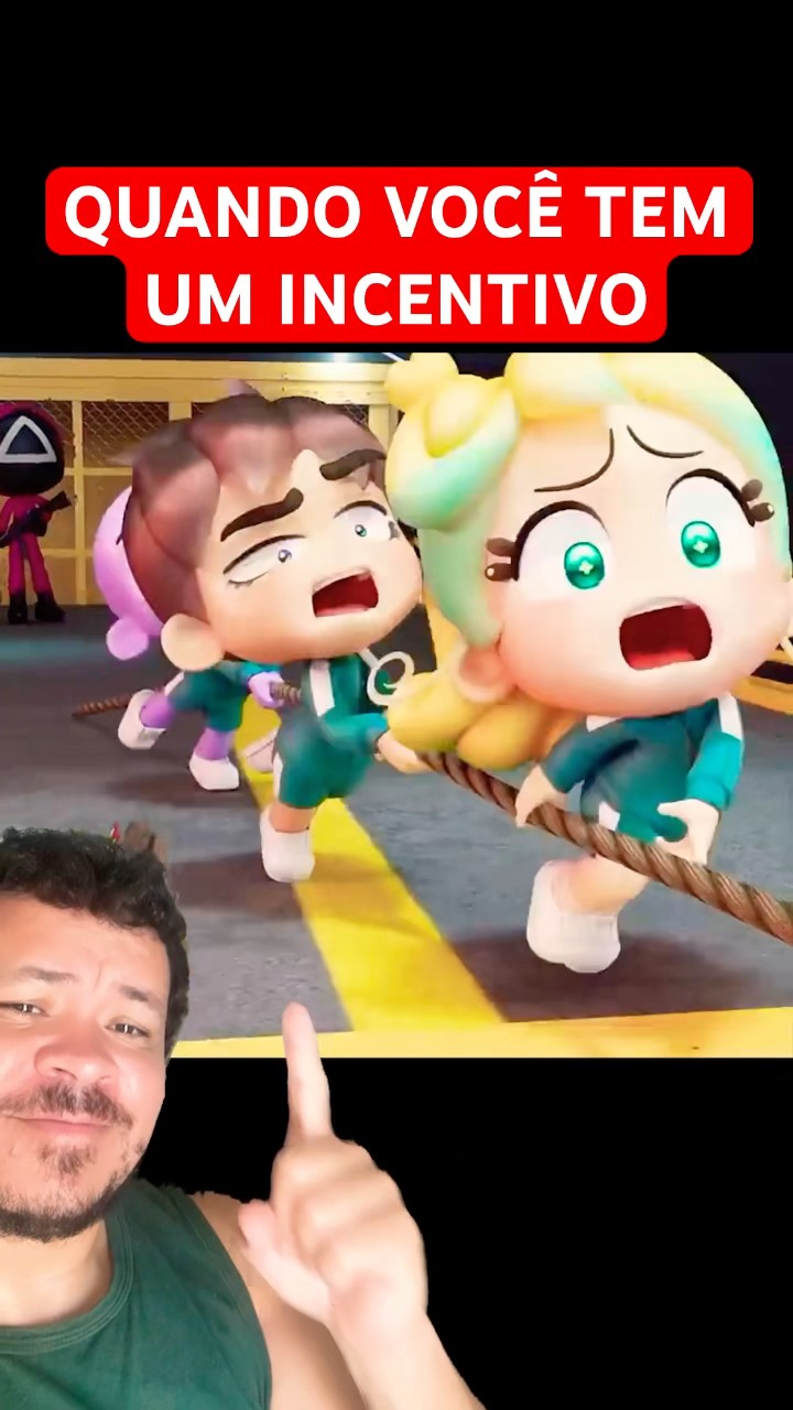 QUANDO VOCÊ TEM UM INCENTIVO #mayumigames #squidgame #shortsvideo #youtubeshorts
