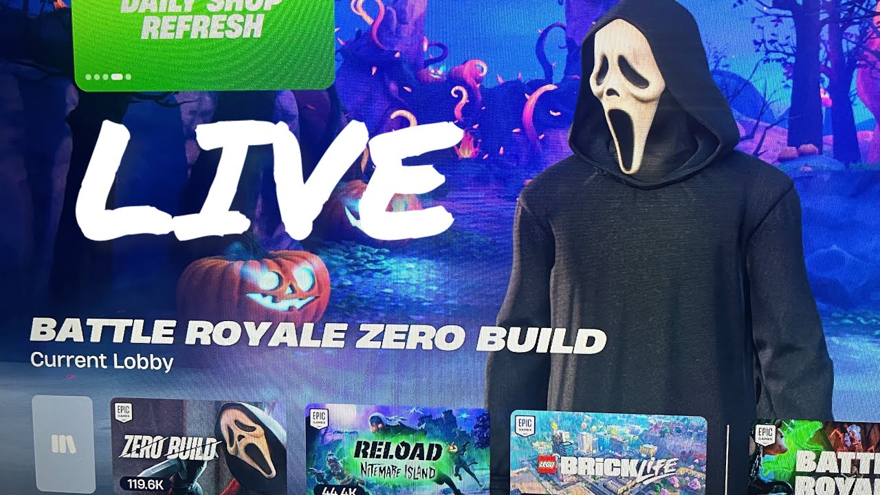 Fortnite Live- Battle Royale Zero Build - YouTube