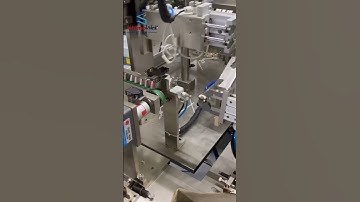 Semi-Automatic Hose Clamp Assembly Machine Band Loading Step#hoseclampmachine #hoseclamp #machine