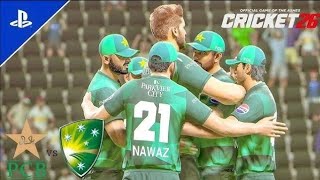 Cricket 26: Pakistan VS Australia T20 Thrilling Match Live Stream | PS4 Gameplay