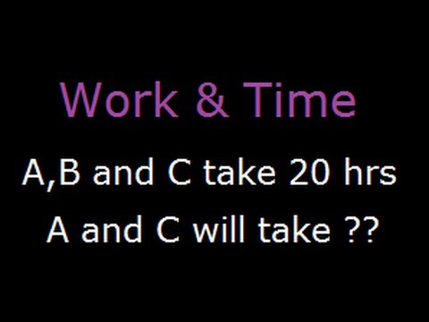 Work And Time Math Problem Of Variation With 3 Speeds - Difficulty Medium