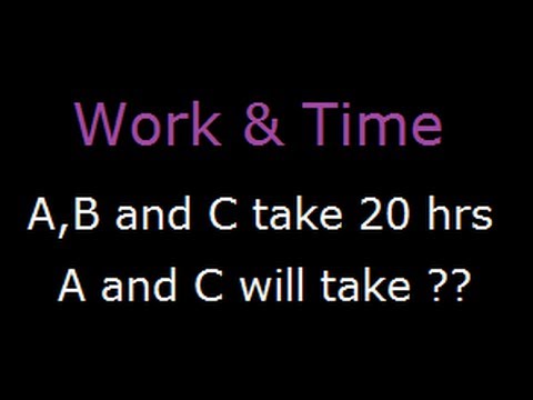 Work And Time Math Problem Of Variation With 3 Speeds - Difficulty Medium