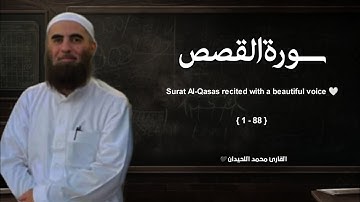 سورة القصص تلاوة خاشعة ❤️ / القارئ محمد اللحيدان