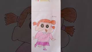 Shinchan character drawing Part 4 | Nanako | Nene | Kazama&#39;s mom | Shinchan&#39;s Dada ji