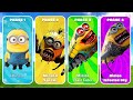 MINIONS EVOLUTION ⚔️ Minion, Minion Spider, Minion Train Eater, Minion Infected Sky (FOUR PHASE)
