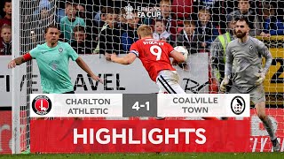 The Addicks Ease Past The Ravens Charlton Athletic 4-1 Coalville Town Emirates Fa Cup 2022-23