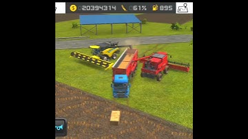 Wheat Unloading In Truck In FS 16 | FS16 Gameplay | Farming Simulator 16 | FS16 Timelapse #shorts