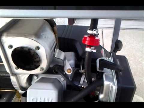 Installation Of A Fuel Filter On My Briggs U0026 Stratton 5,550 Watt Generator