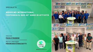 MIDOR FESTEGGIA 45 ANNI DI ATTIVITA'