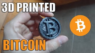 Imprimindo um Bitcoin em 3D!