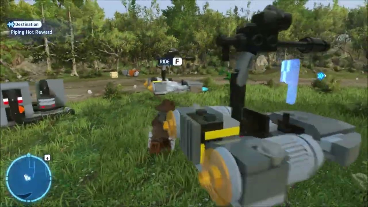 Lego SW Saga. D'Qar, Resistance Base "Piping Hot Reward"