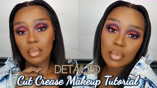 Matte Cut Crease Eyeshadow Tutorial for Beginners + Learn how to apply makeup step by step.