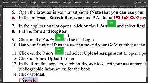 LIS 416--How to carry out and submit the assignments