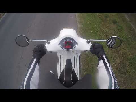 Vespa GTS - top speed - acceleration & brake test Vespa GTS - top speed - acceleration & brake test