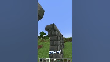 how to build a wall using SCULK and TUFF!! update 1.21  #shorts  #minecraftbuilds  #minecraft