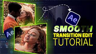 Smooth Transition Edit in After Effects 😱 Easy Cinematic Tutorial 🔥